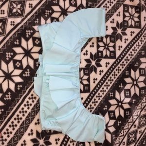 Off the shoulder bikini top